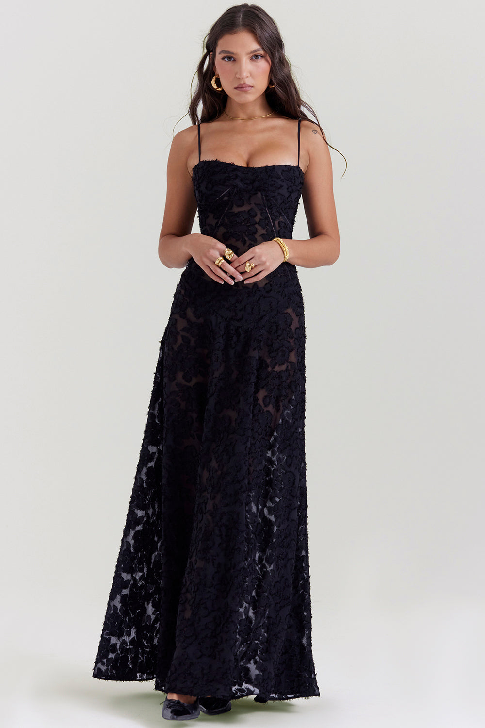 Elegantes Maxi-Sommerkleid