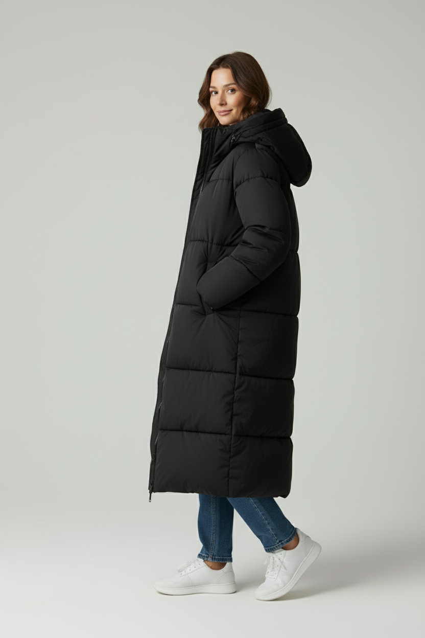 Thalia | Lange gepolsterte Jacke