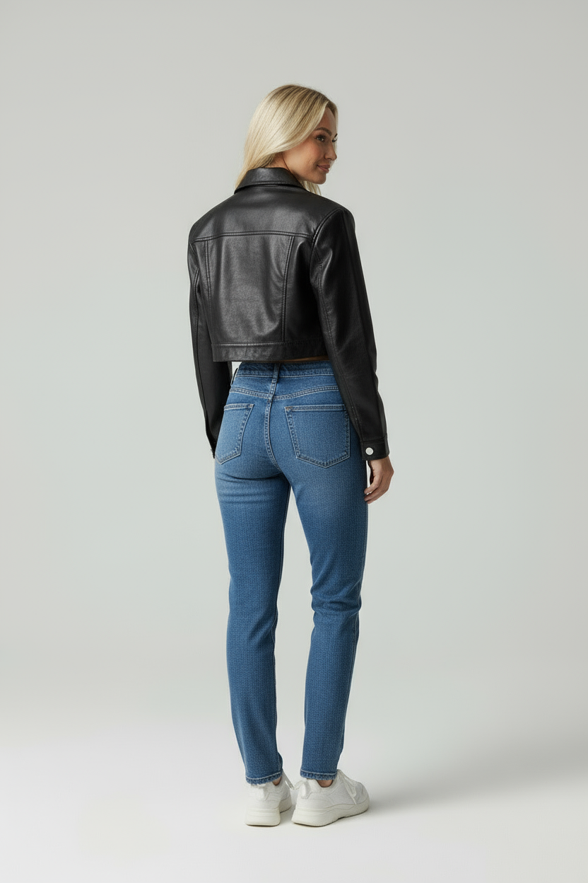 Arabella | Kurze Lederjacke