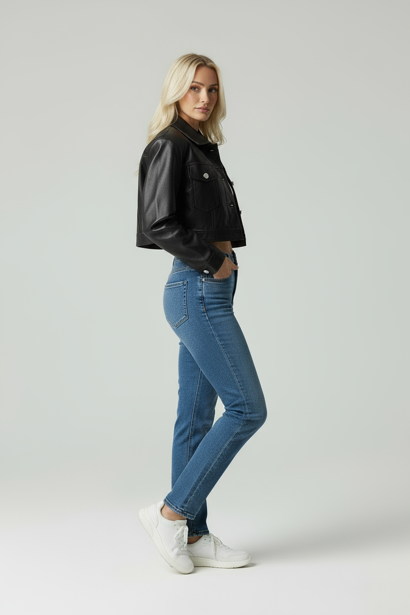 Arabella | Kurze Lederjacke