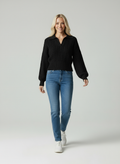 Elin | Strickpullover mit Kragen