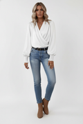 Esmee | Langarm V-Top