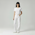 Dova | Oversized Jeans Weiß