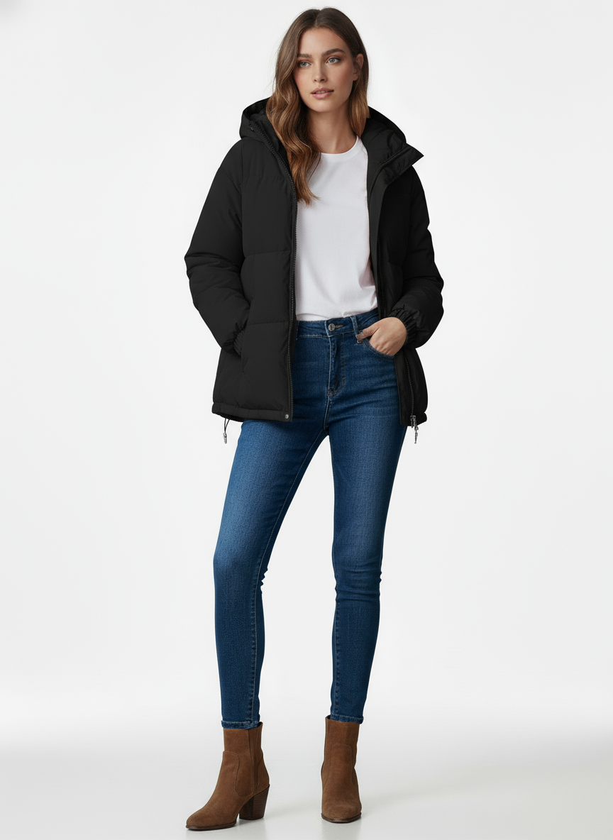 Luna | Pufferjacke mit Kapuze