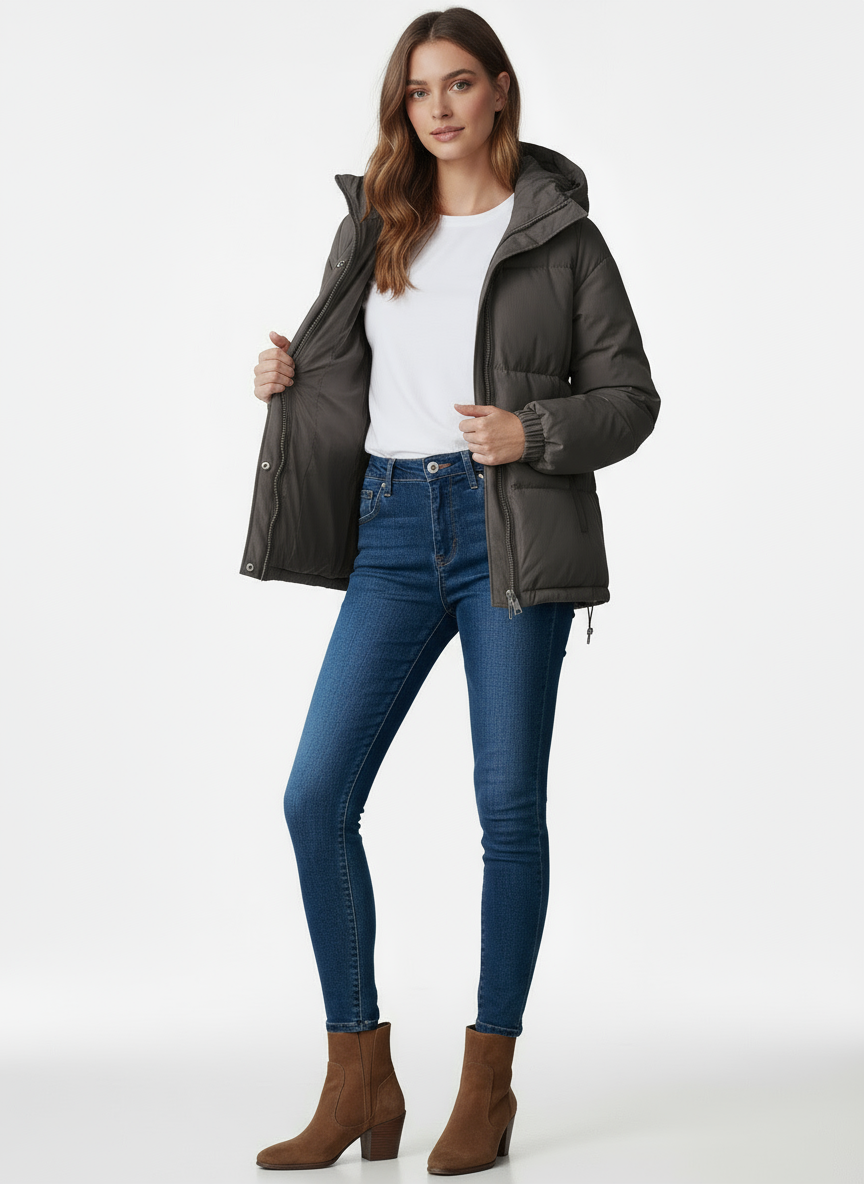 Luna | Pufferjacke mit Kapuze