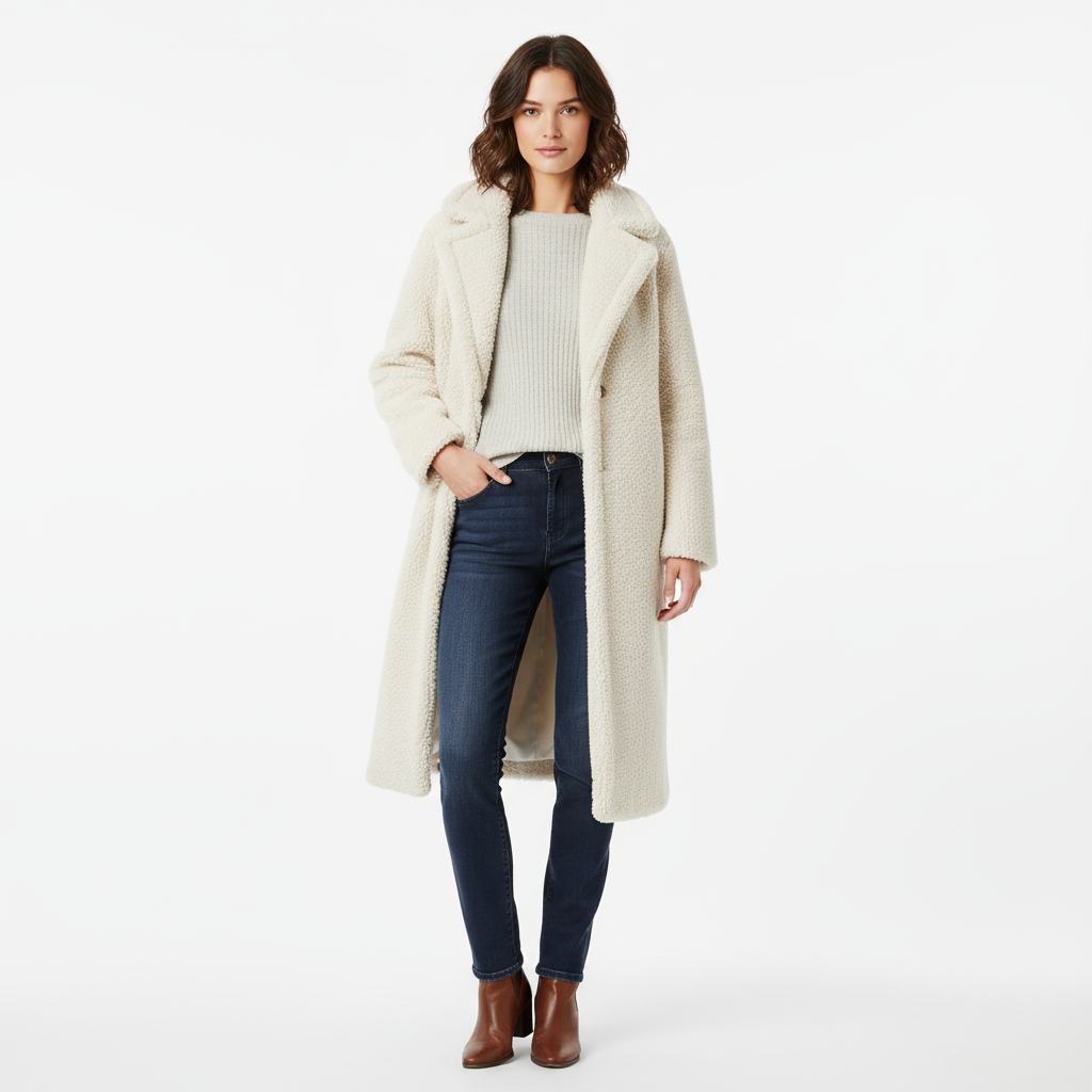 Lotte | Lange Teddyjacke