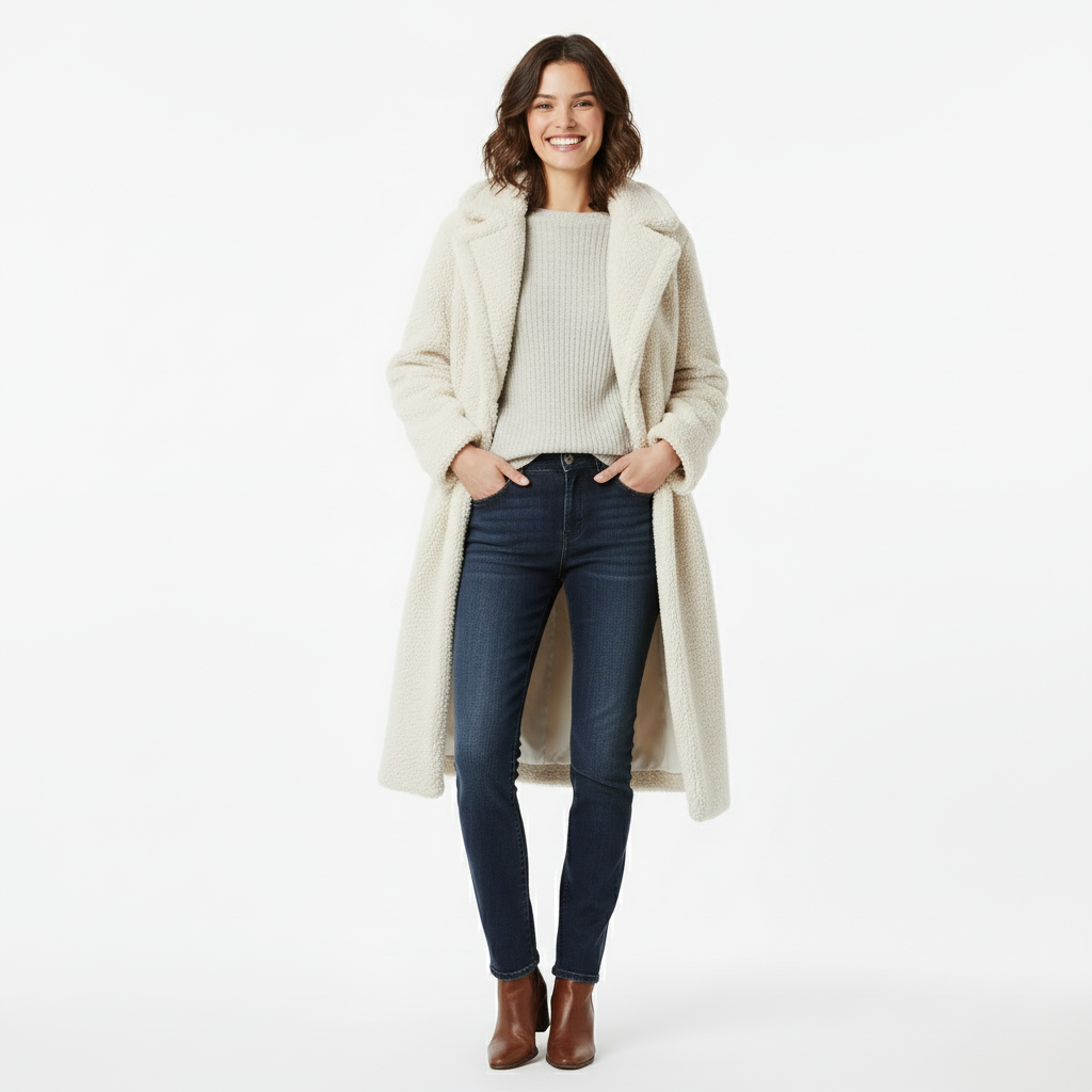 Lotte | Lange Teddyjacke