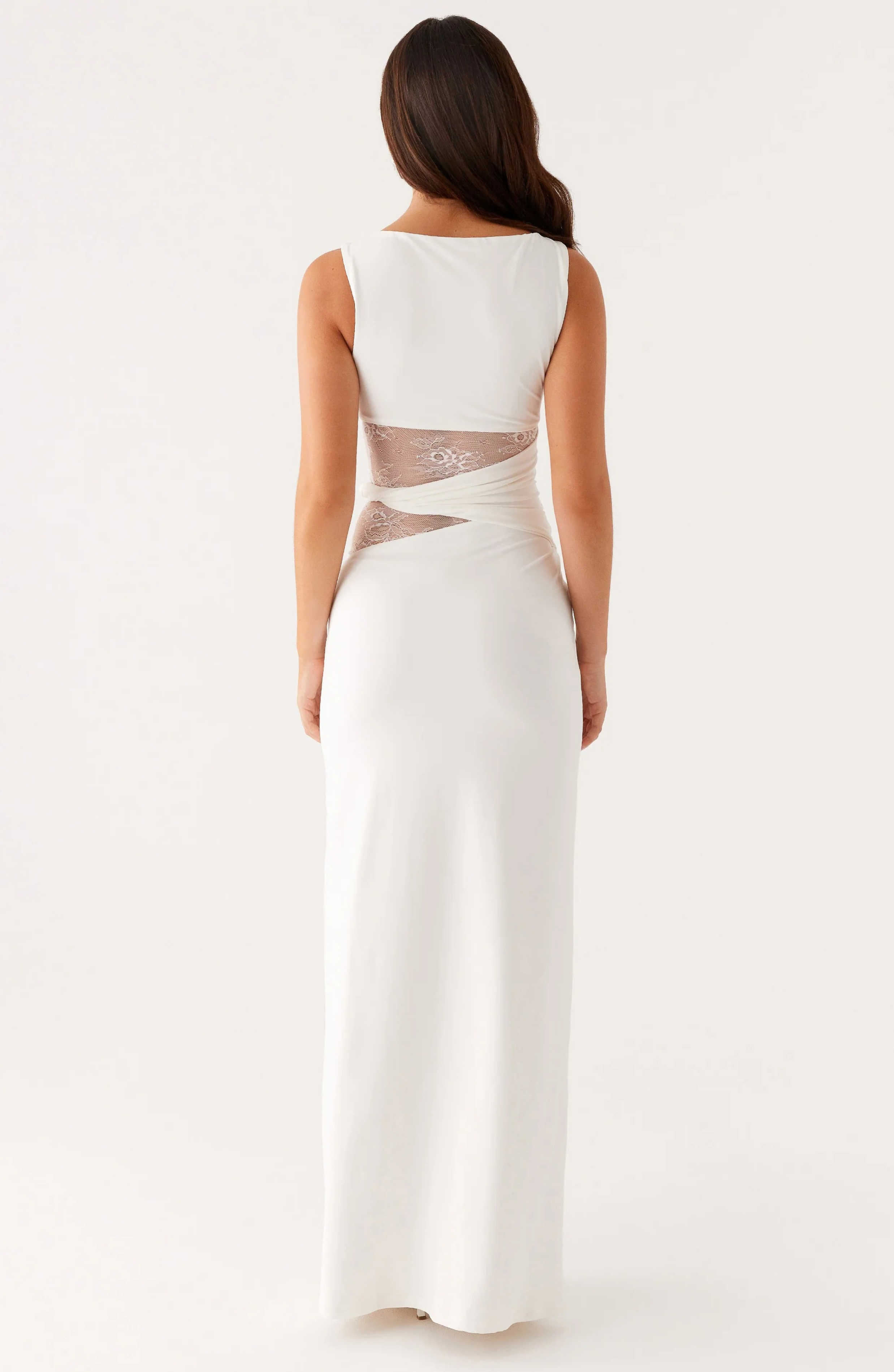 Diana | Arktisches Maxikleid