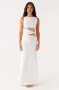 Diana | Arktisches Maxikleid