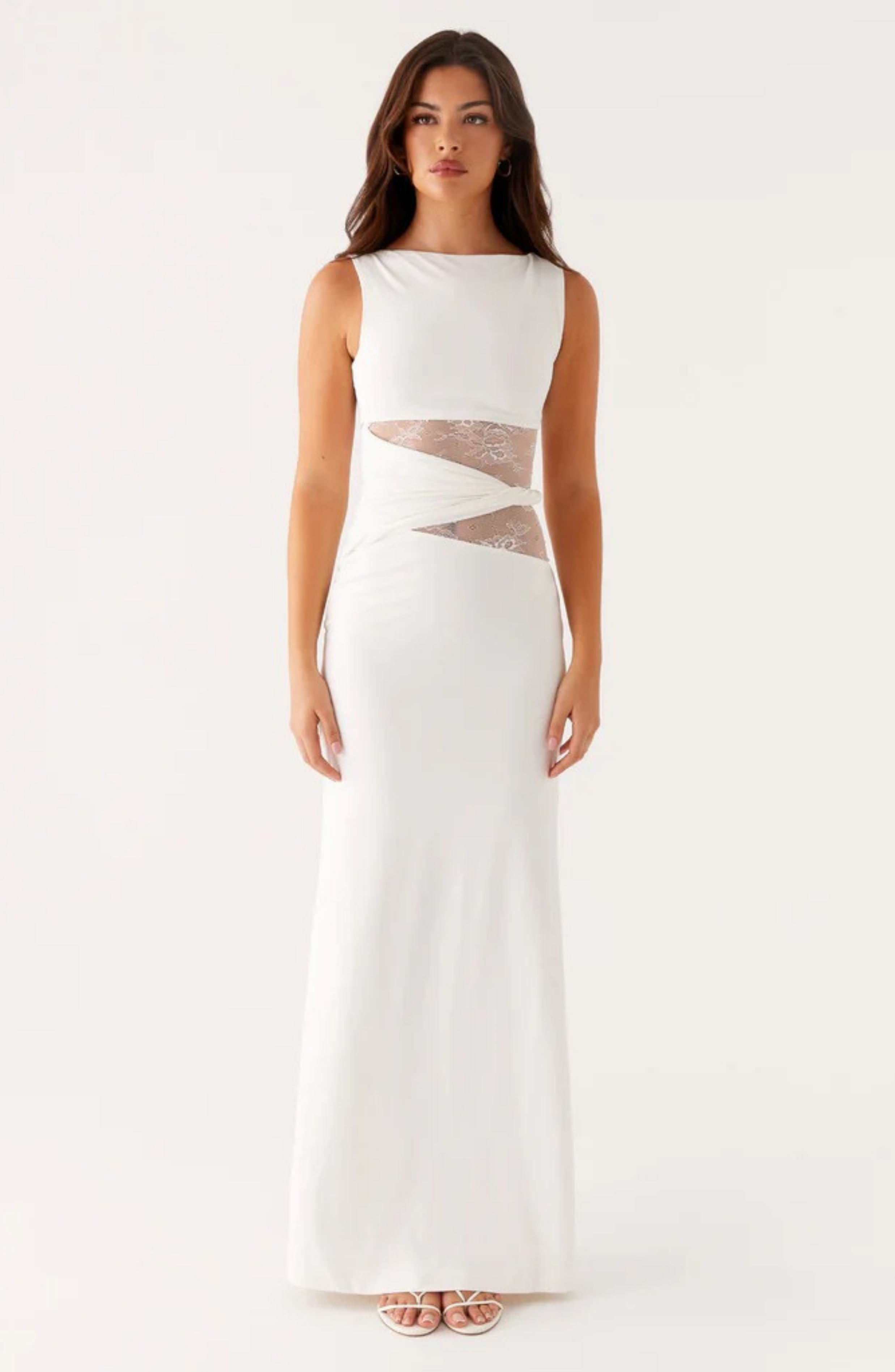 Diana | Arktisches Maxikleid