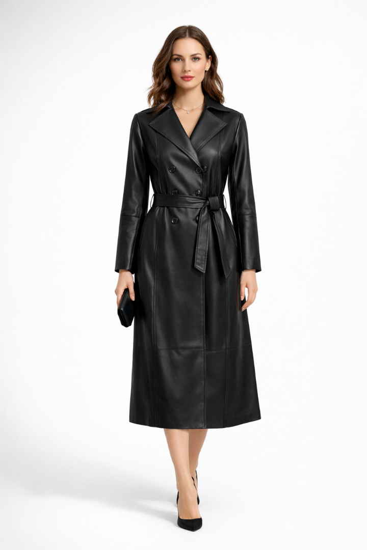 Eva | Trenchcoat mit Gürtel
