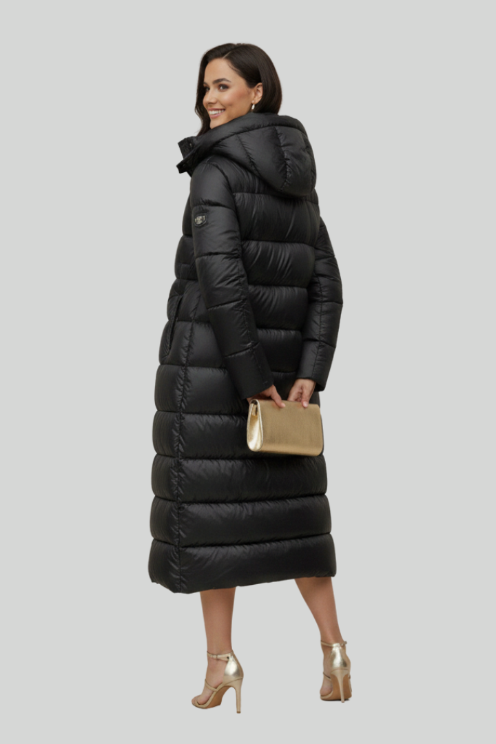 Layla | Puffer-Mantel mit Kapuze