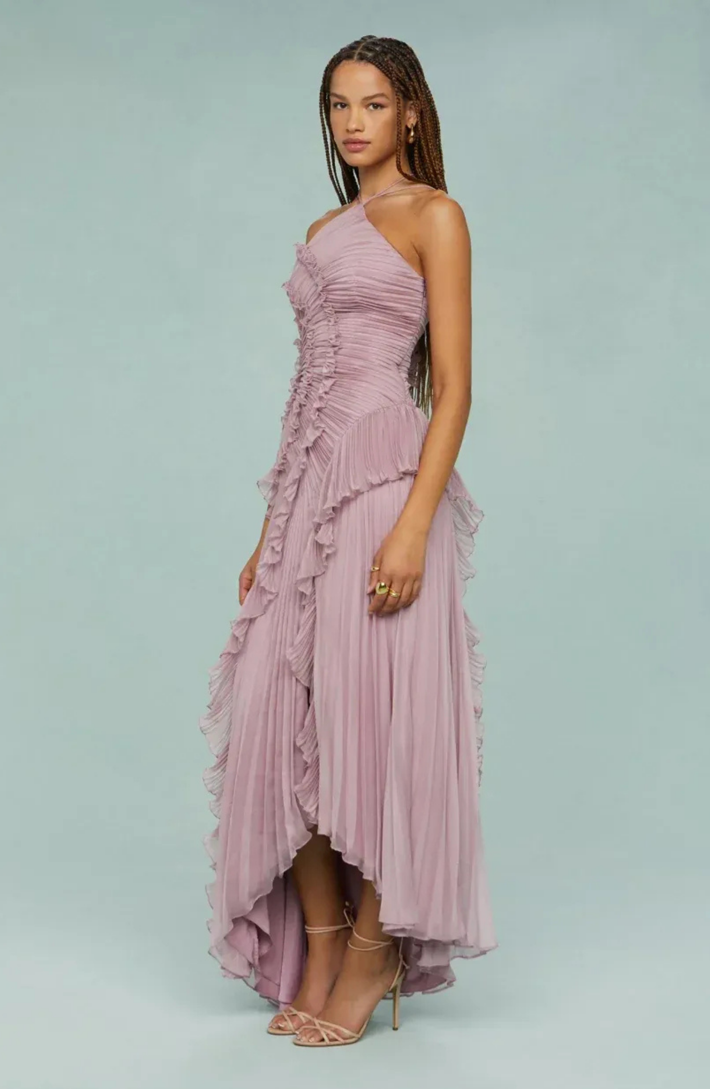 Floriane | Halterneck-Maxikleid