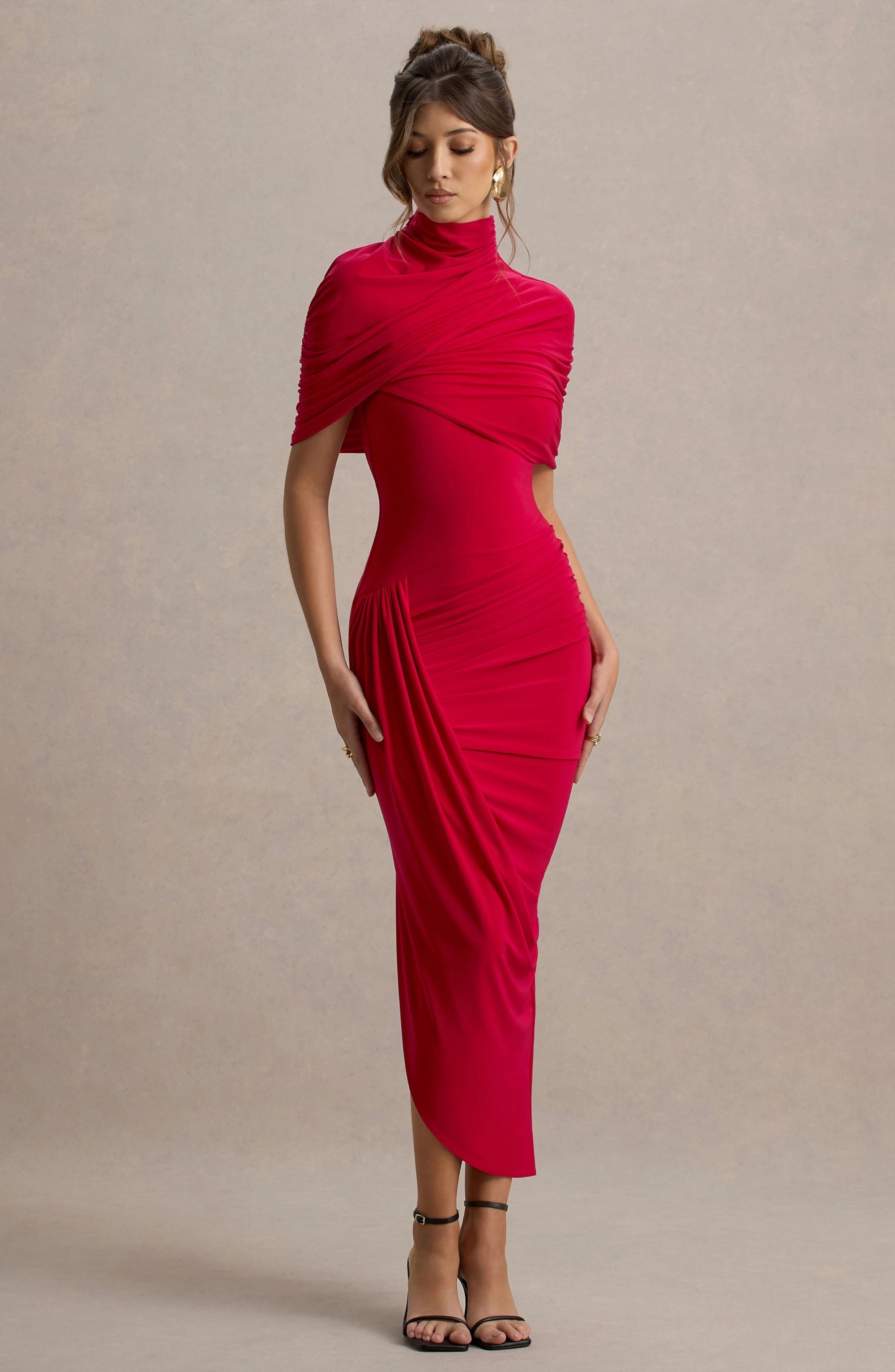 Catalina | Wickel-Midi-Kleid