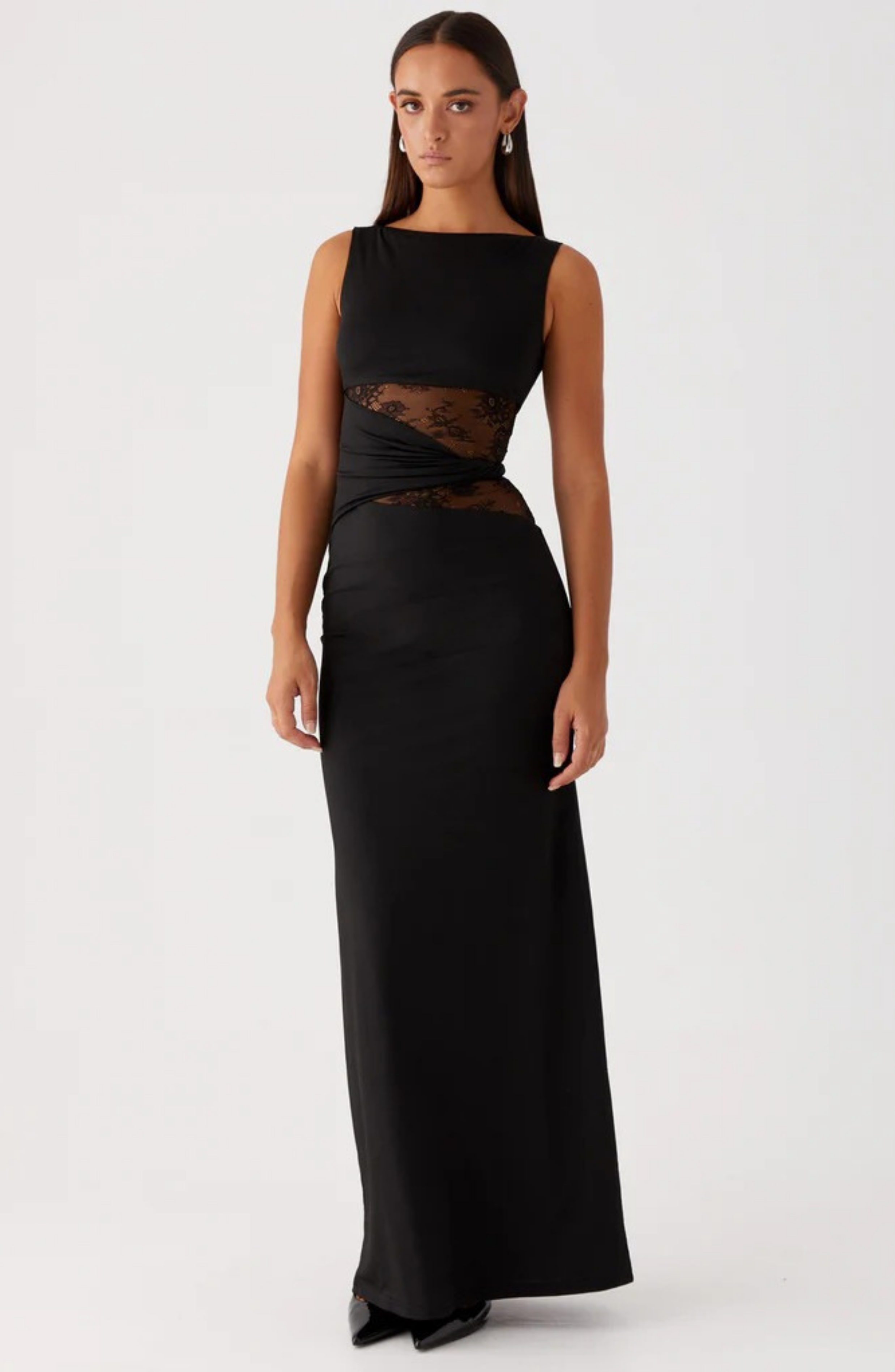Diana | Arktisches Maxikleid