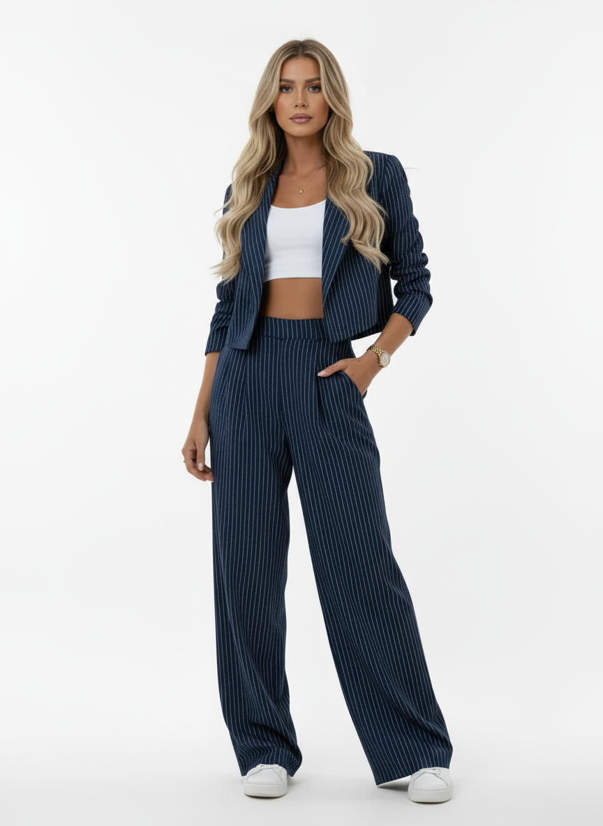 Annelies | Blazer- und Hosen-Set