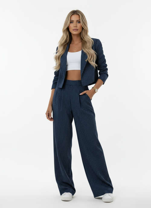 Annelies | Blazer- und Hosen-Set