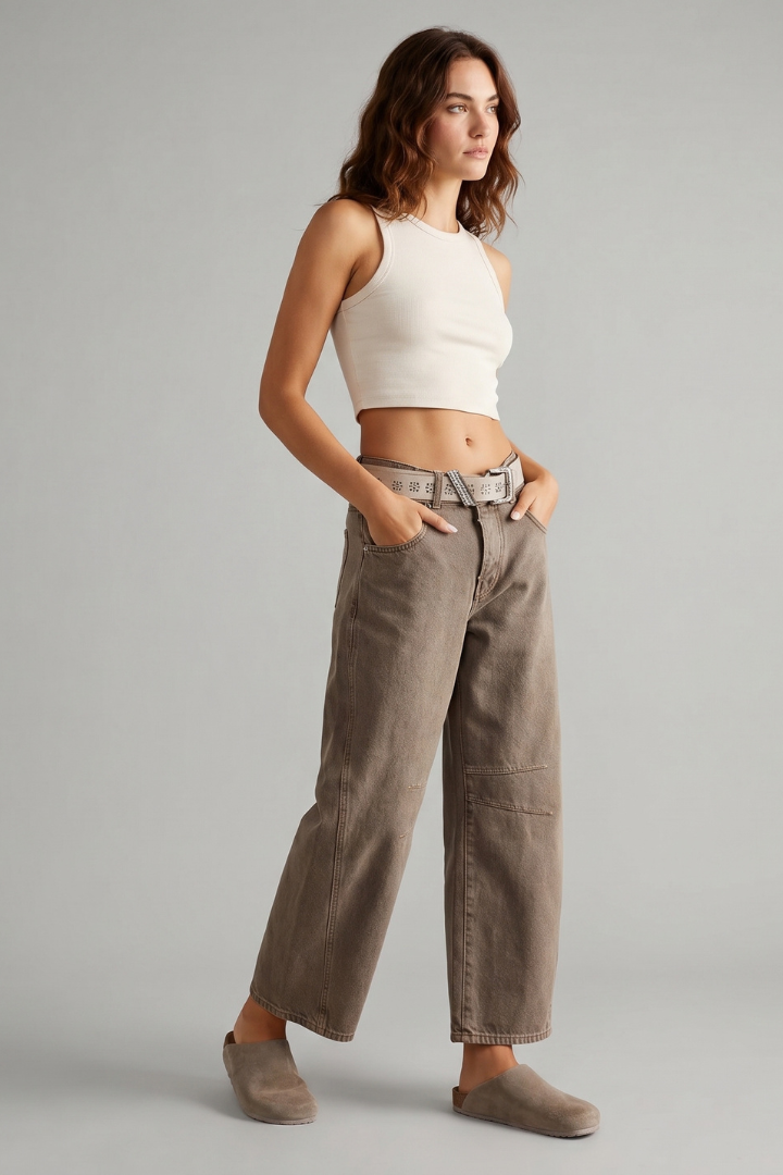 Alissa | Stretch-Jeans weit