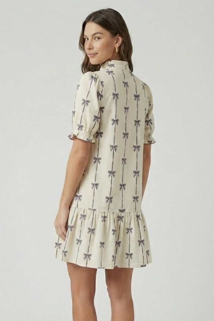 Aveline | Schleifen-Minikleid