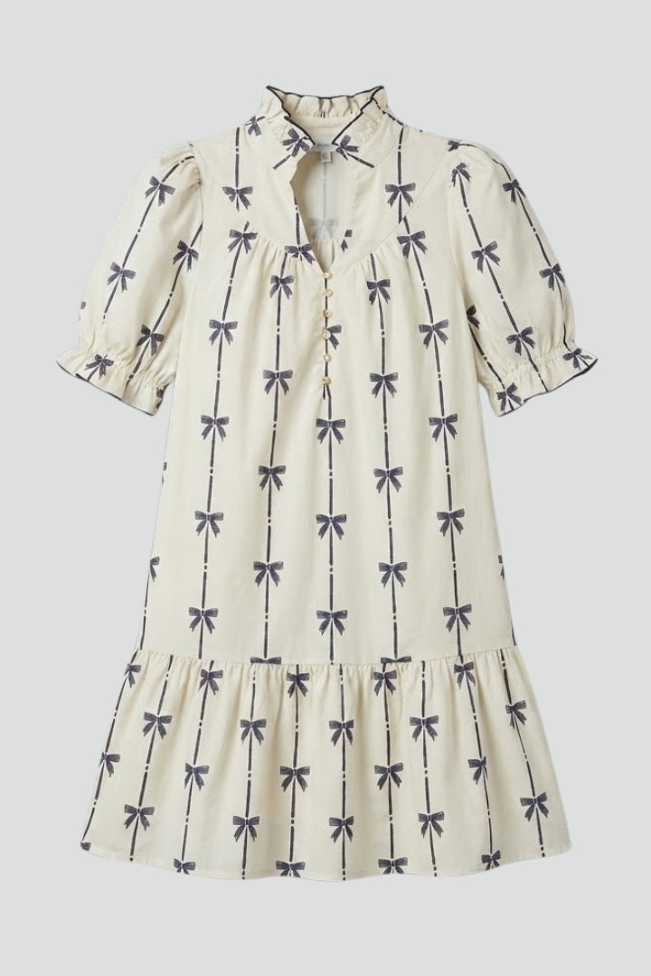 Aveline | Schleifen-Minikleid