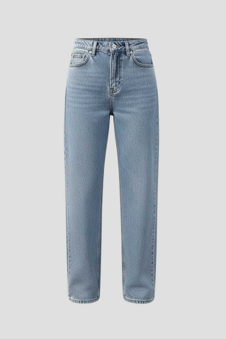 Azmira | Hochbund-Jeans gerade