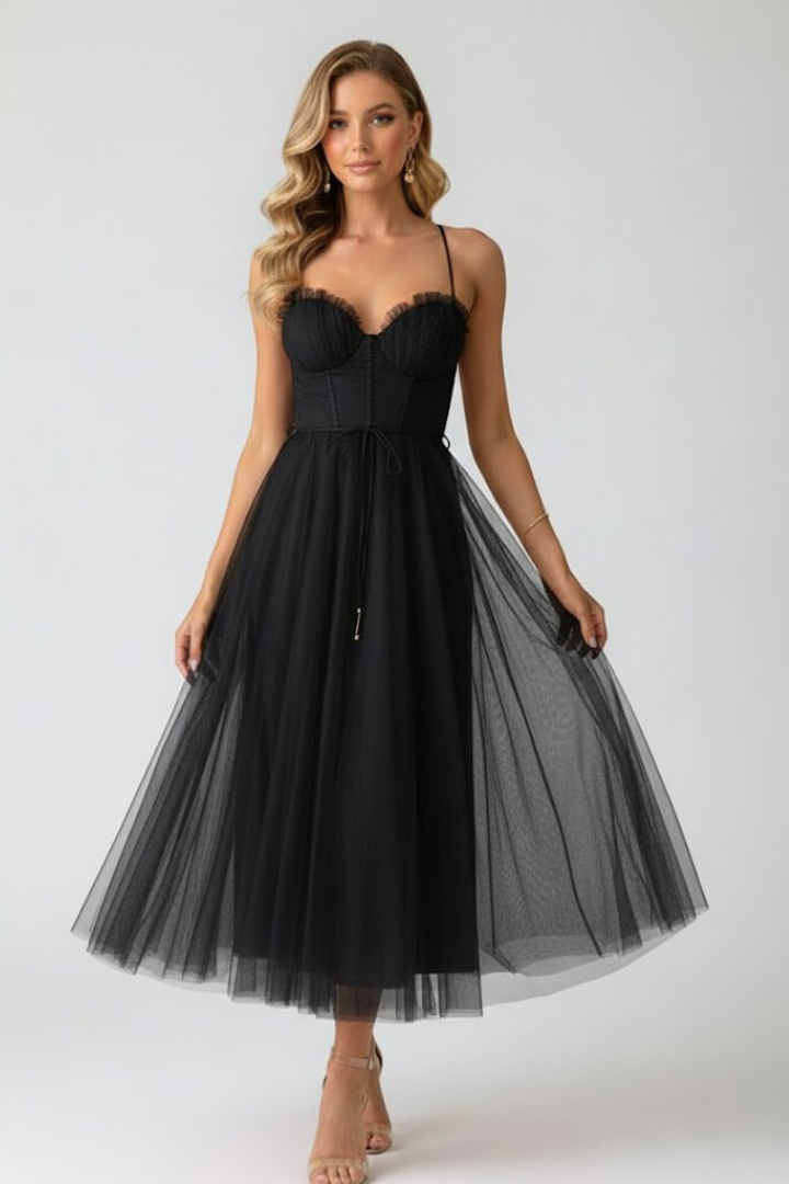 Azura | Sweetheart Tüllkleid