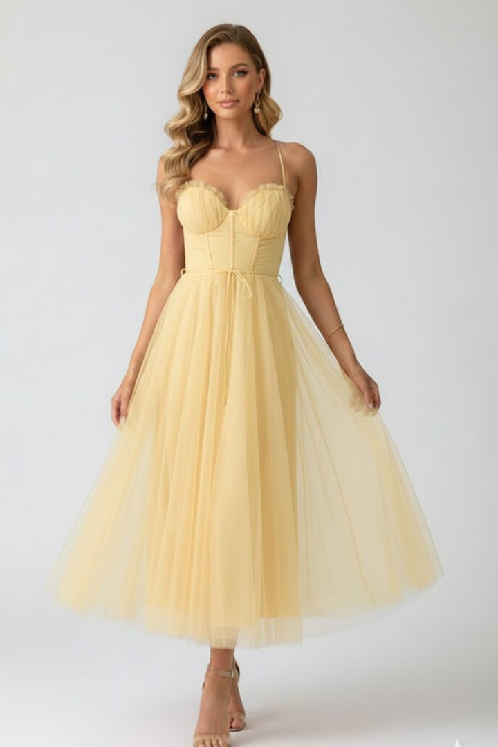 Azura | Sweetheart Tüllkleid