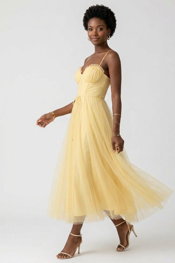 Azura | Sweetheart Tüllkleid