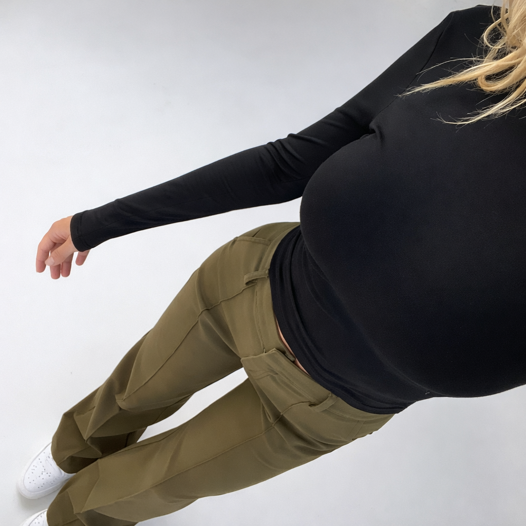Beau | Hochbundhose mit geraden Beinen