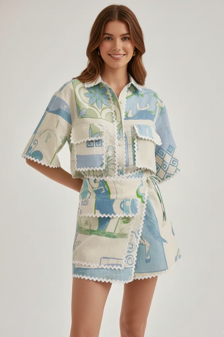 Belen | Boho Patchwork-Set