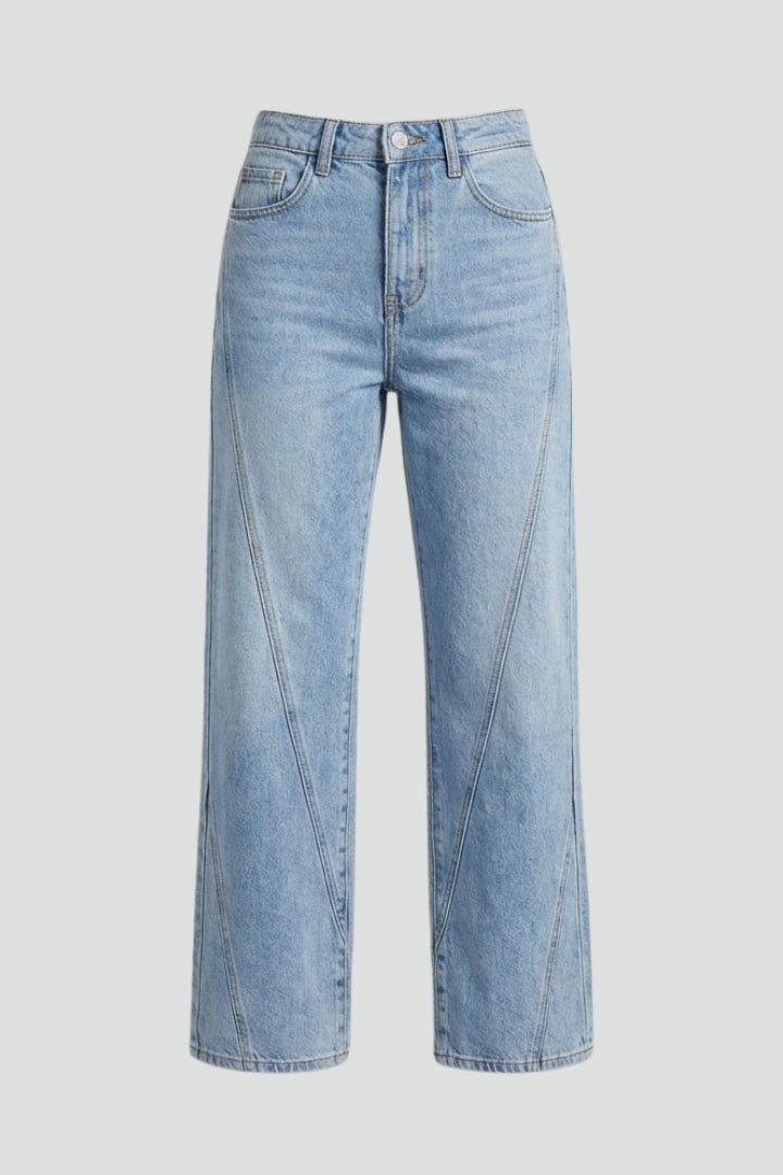 Brielle | Hochbund-Jeans gerade
