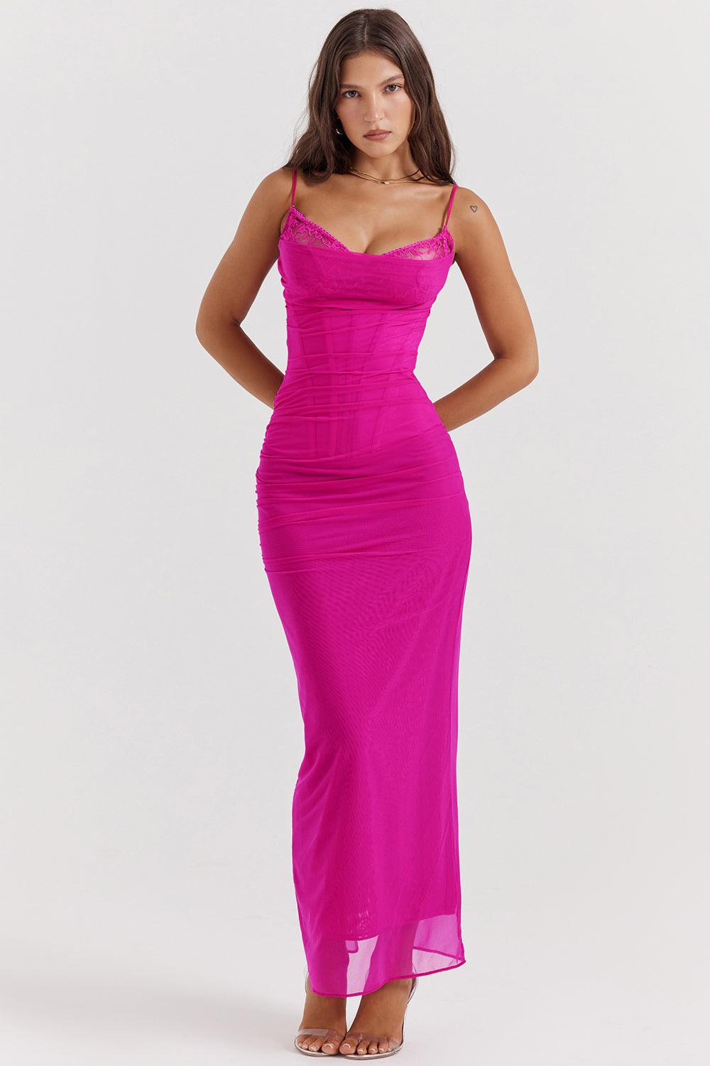 Felisa | Elegantes Langes Maxi-Kleid