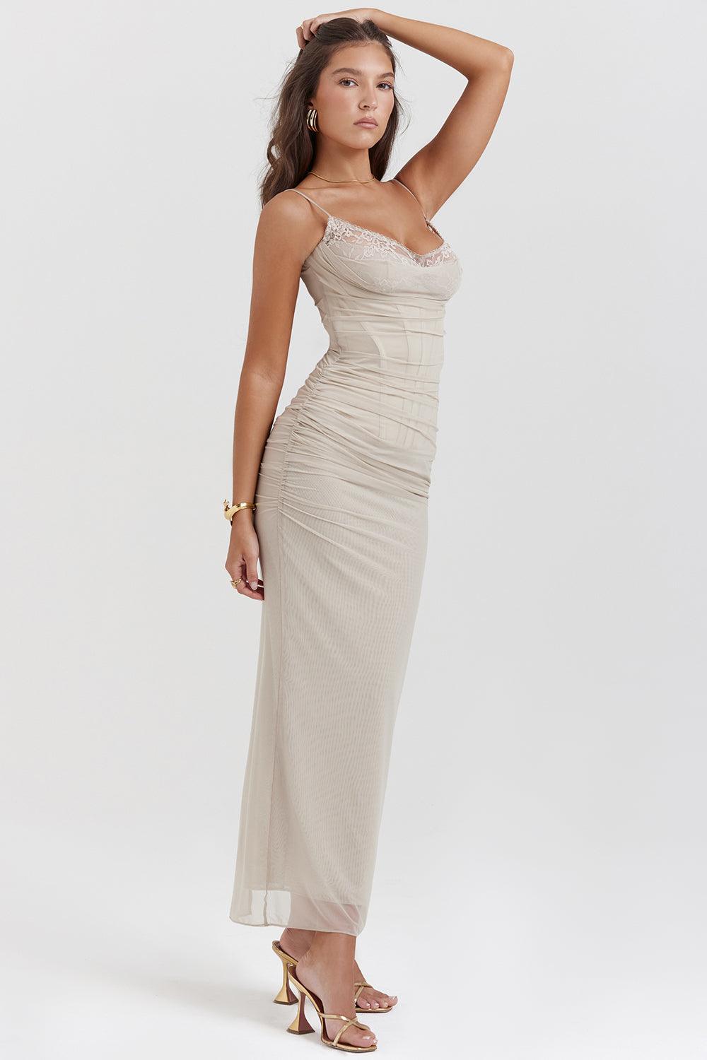 Felisa | Elegantes Langes Maxi-Kleid