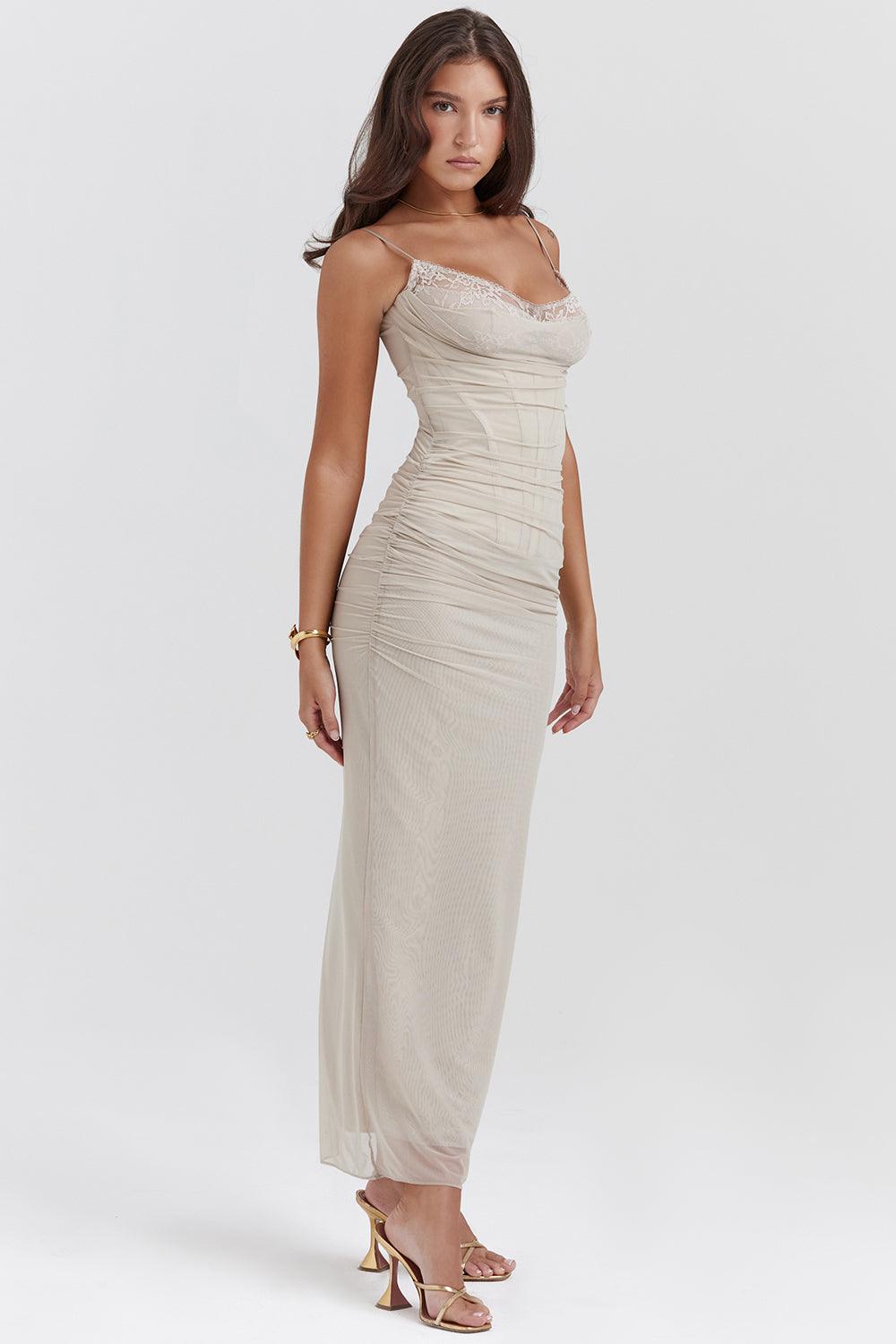 Felisa | Elegantes Langes Maxi-Kleid