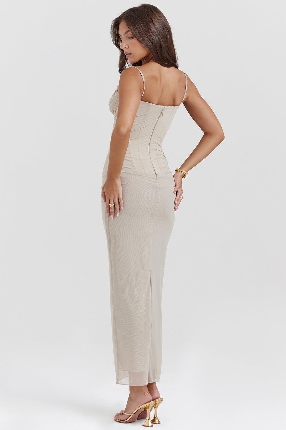 Felisa | Elegantes Langes Maxi-Kleid
