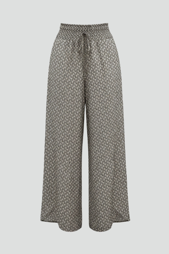 Cassia | Bedruckte weite Hose
