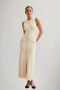 Charlotte | Strick-Maxikleid