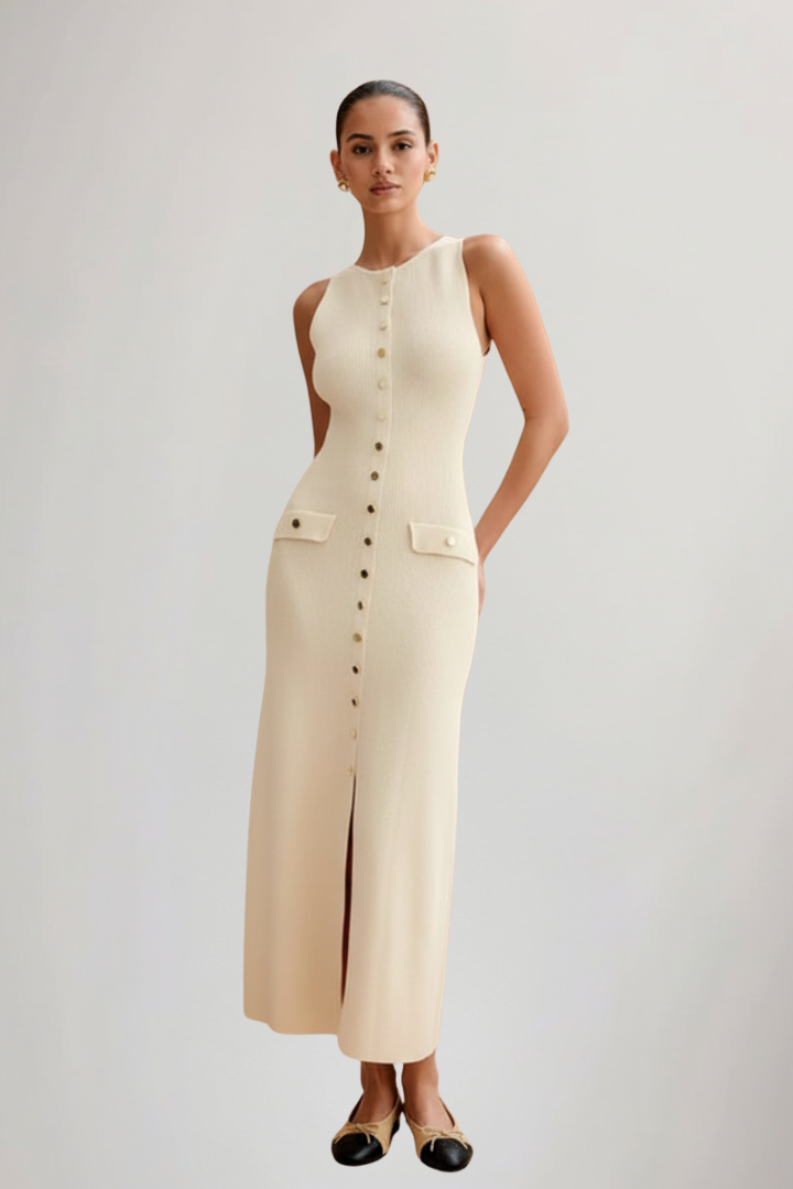 Charlotte | Strick-Maxikleid