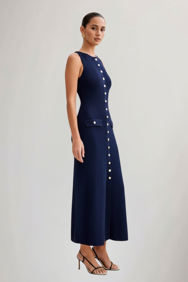 Charlotte | Strick-Maxikleid