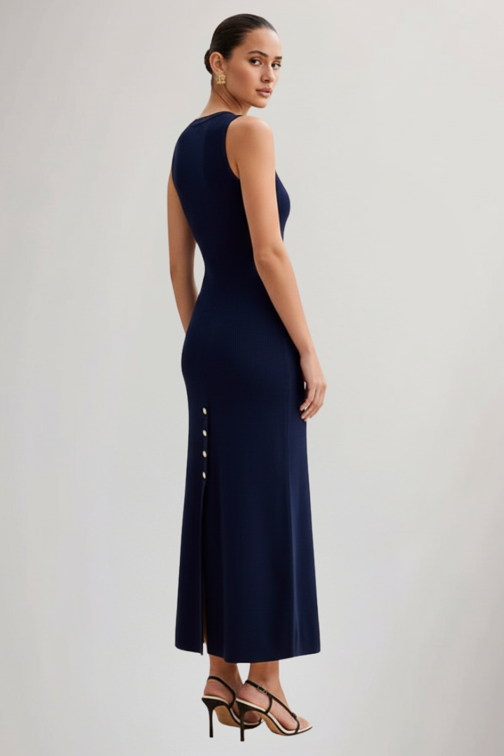 Charlotte | Strick-Maxikleid