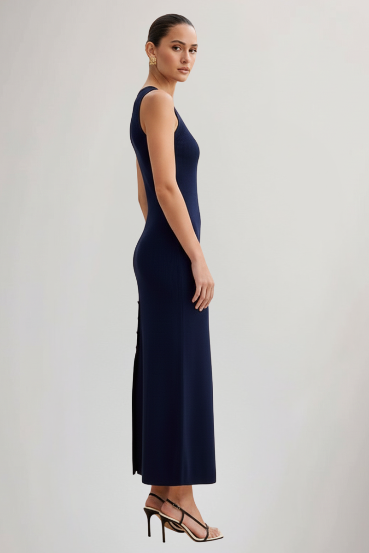 Charlotte | Strick-Maxikleid