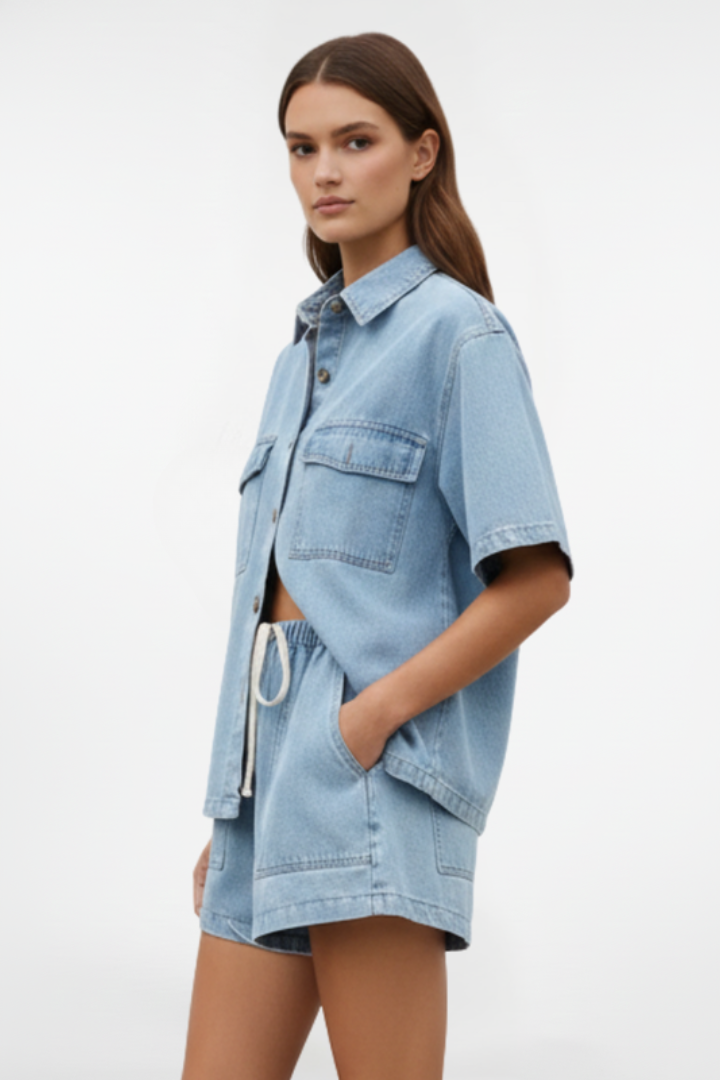 Desiree | Denim Sommer-Set