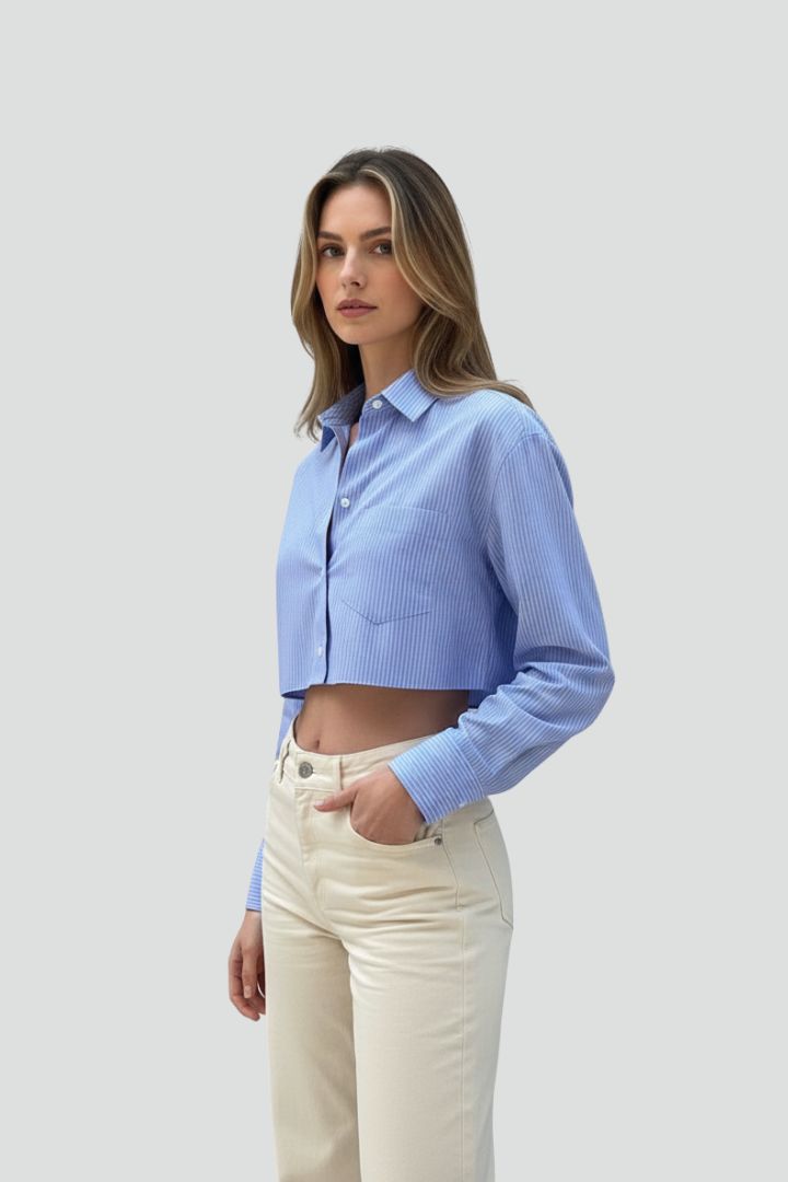 Émilie | Kurzarm Button-Up
