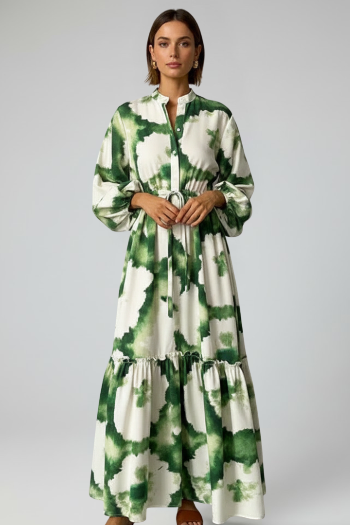 Everly | Bedrucktes Maxi-Kleid
