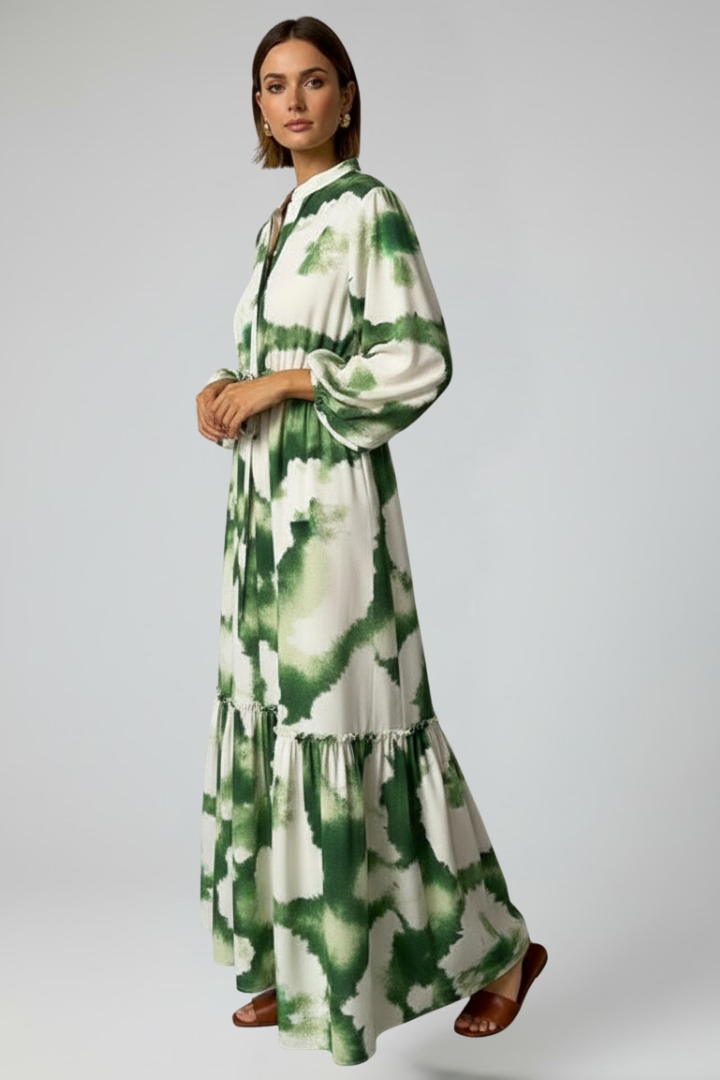 Everly | Bedrucktes Maxi-Kleid
