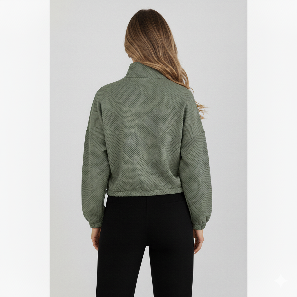 Nadia | Hochkragen Bomberjacke