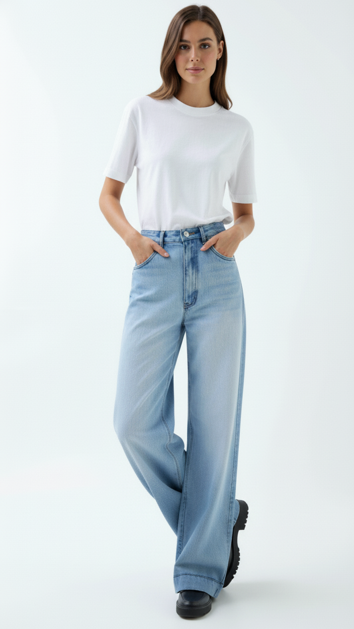 Fiona | Relaxed Fit Denim Jeans