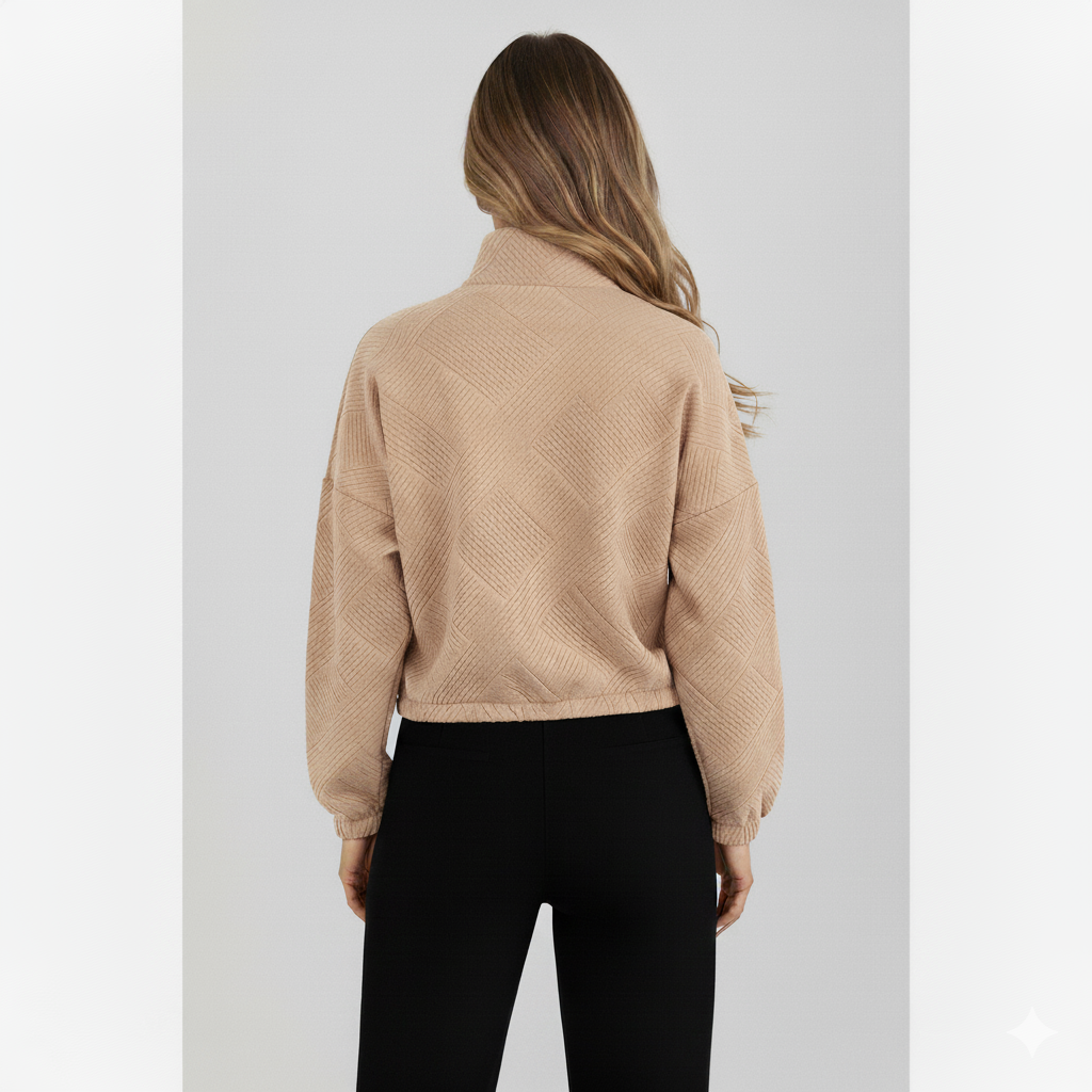 Nadia | Hochkragen Bomberjacke
