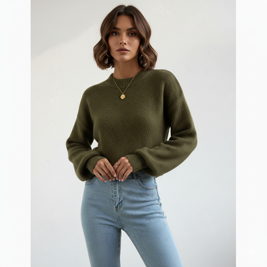 Maudt | Gemütlicher Langarm-Herbstpullover