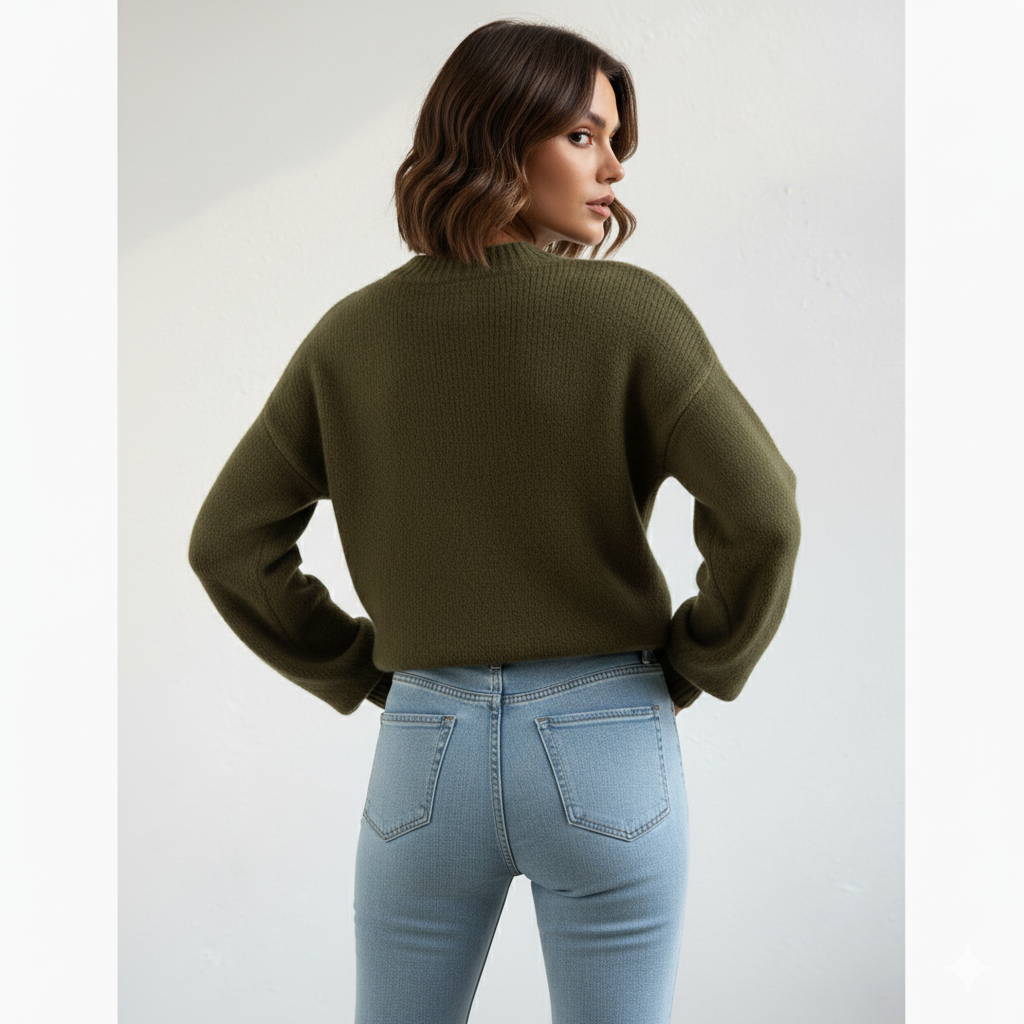 Maudt | Gemütlicher Langarm-Herbstpullover